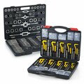 Segomo Tools Metric & Sae 261 Piece Hss Drill Thread Repair Kit & 110 Piece Tap Die Tool Set Bundle THREAD261-110SAE